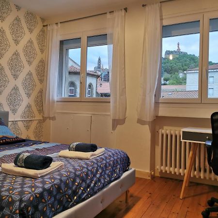 Chambre privée dans appart partagé avec vue sur les monuments Le Puy-en-Velay Exterior foto